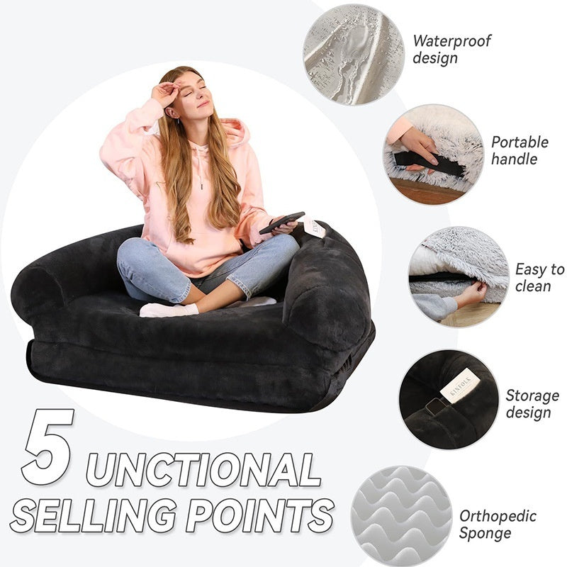 Removable Human & Pet Sofa – Washable Comfort - EzPets Shop