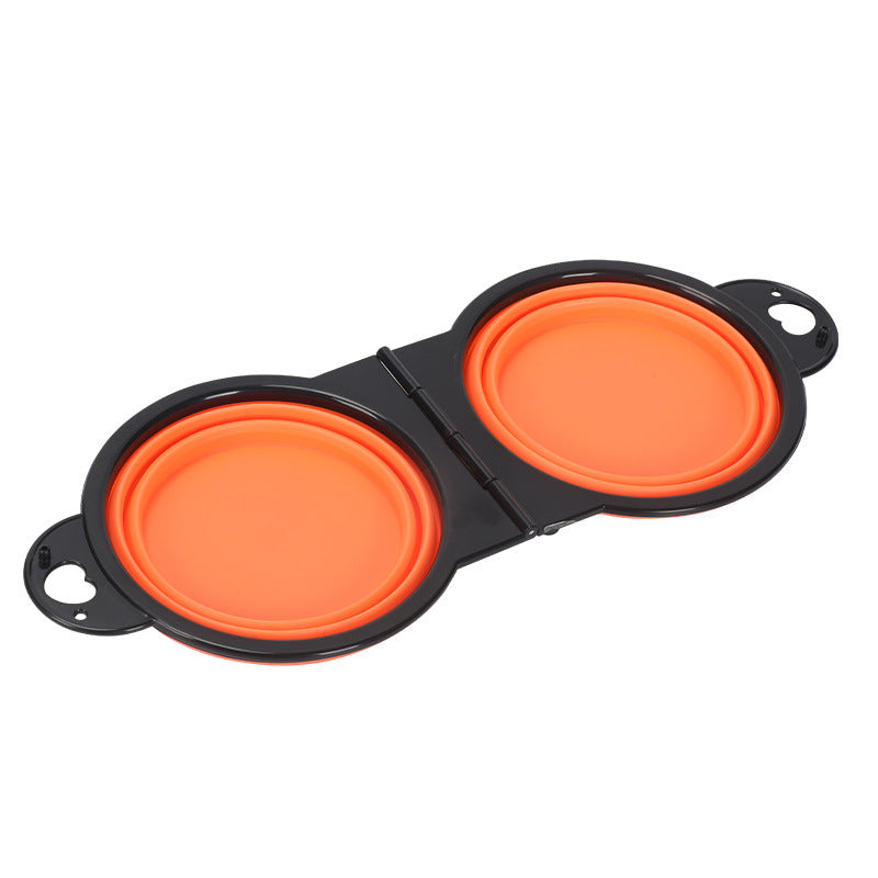 Portable Silicone Dog Bowl – Foldable & Lightweight for Travel - EzPets Shop