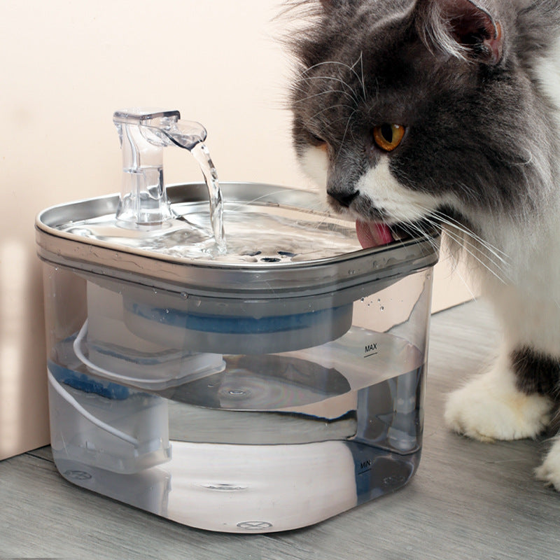 Stainless Smart Water Fountain for Pets - EzPets Shop