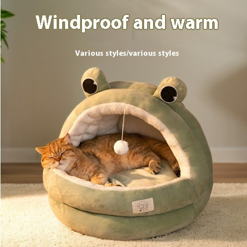 Cozy Cat Nest – Perfect for All Seasons - EzPets Shop