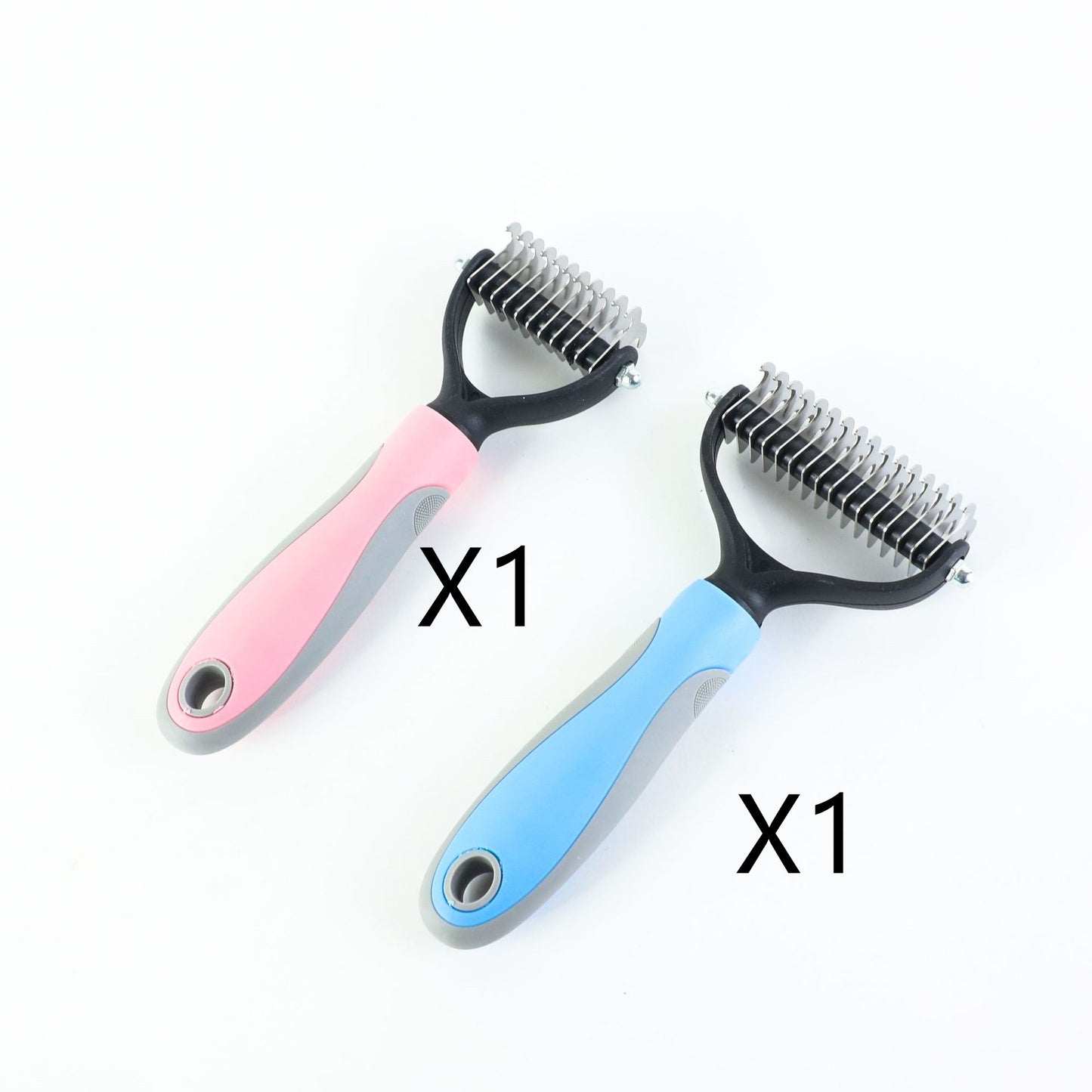 Dual-Sided Grooming Brush – Tackle Shedding with Ease - EzPets Shop