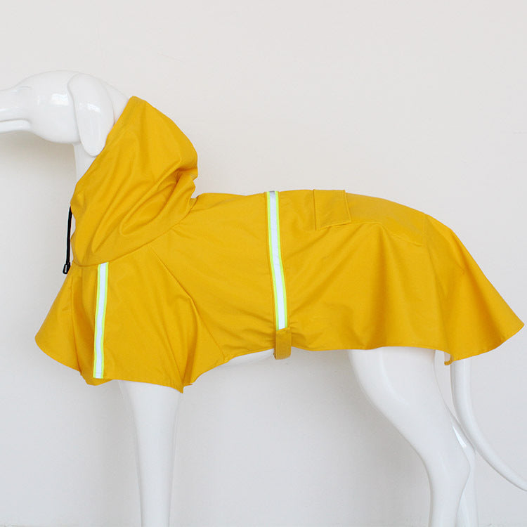 Reflective Dog Rain Jacket – Walk in Any Rain - EzPets Shop