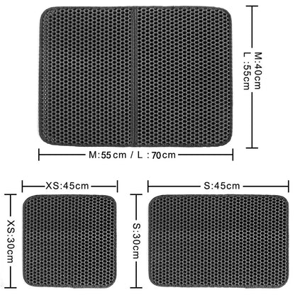 Double-Layer EVA Litter Pad – Keeps Floors Clean - EzPets Shop