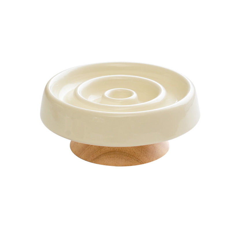 Anti-Gulping Ceramic Slow Feeder Bowl – Prevents Choking - EzPets Shop