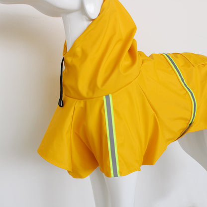 Lightweight Dog Raincoat – Reflect & Protect - EzPets Shop