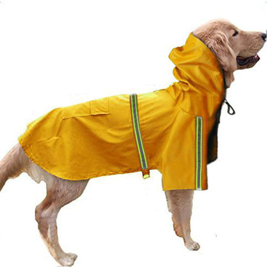 Lightweight Dog Raincoat – Reflect & Protect - EzPets Shop