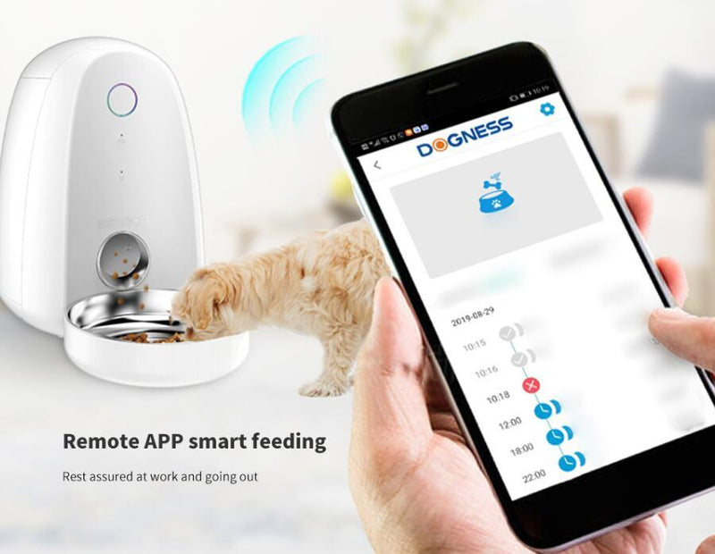 Smart WiFi Feeder – Feed Pets from Your Phone