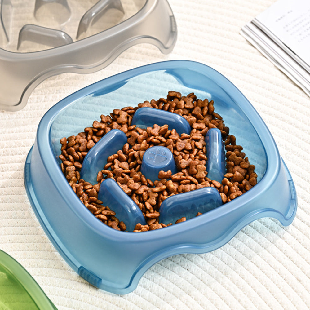 Anti-Choke Bowl for Calm, Safe Pet Mealtimes - EzPets Shop