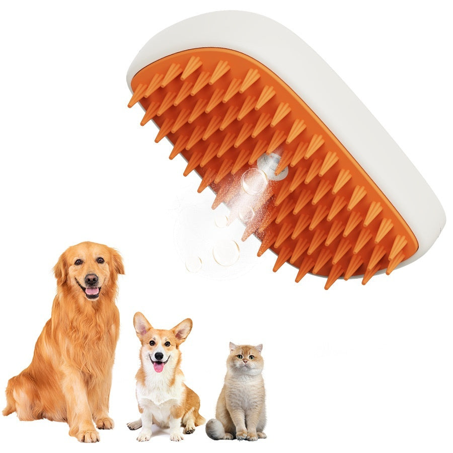 Steam Grooming Brush – Detangle, Relax, Recharge - EzPets Shop