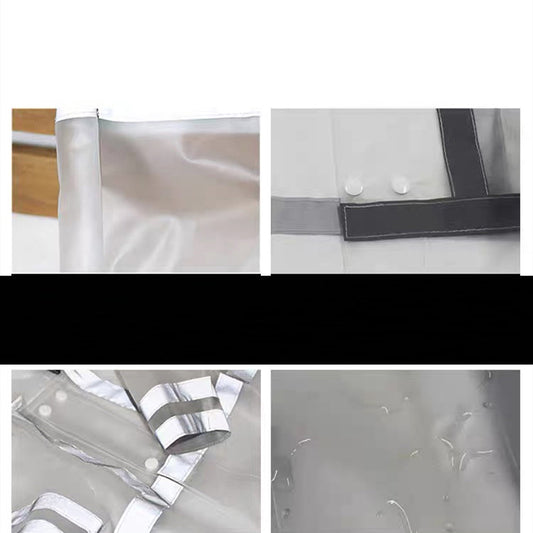Reflective Dog Raincoat – Clear & Cute - EzPets Shop