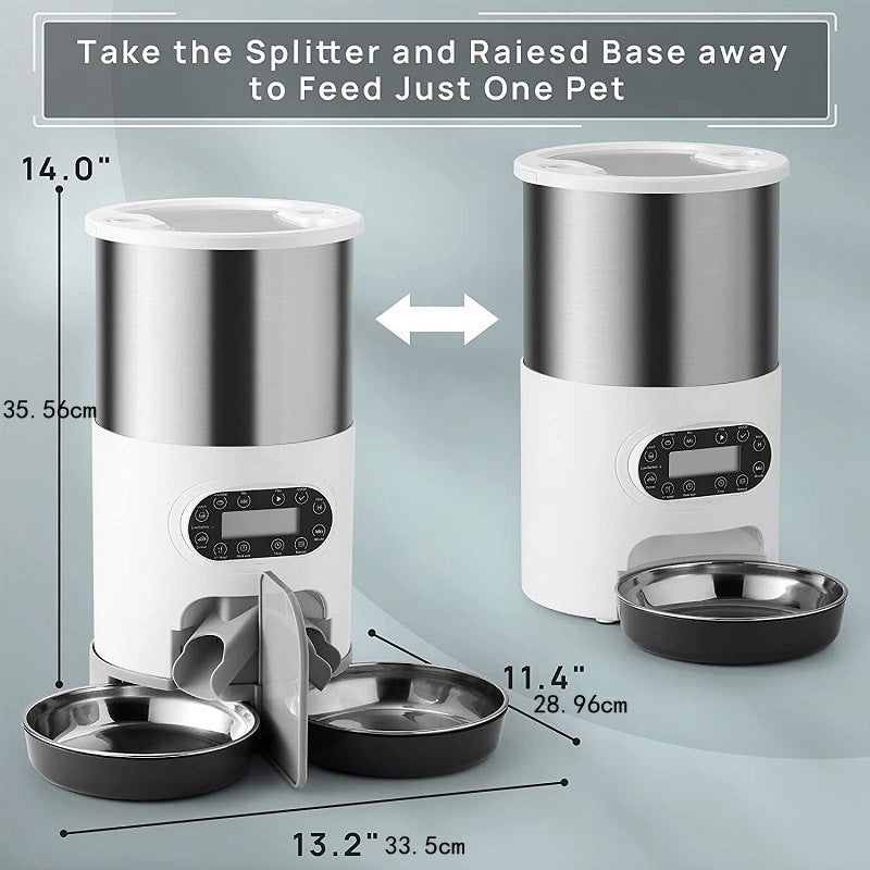 4.5L Smart Feeder – Schedule & Record Meals - EzPets Shop