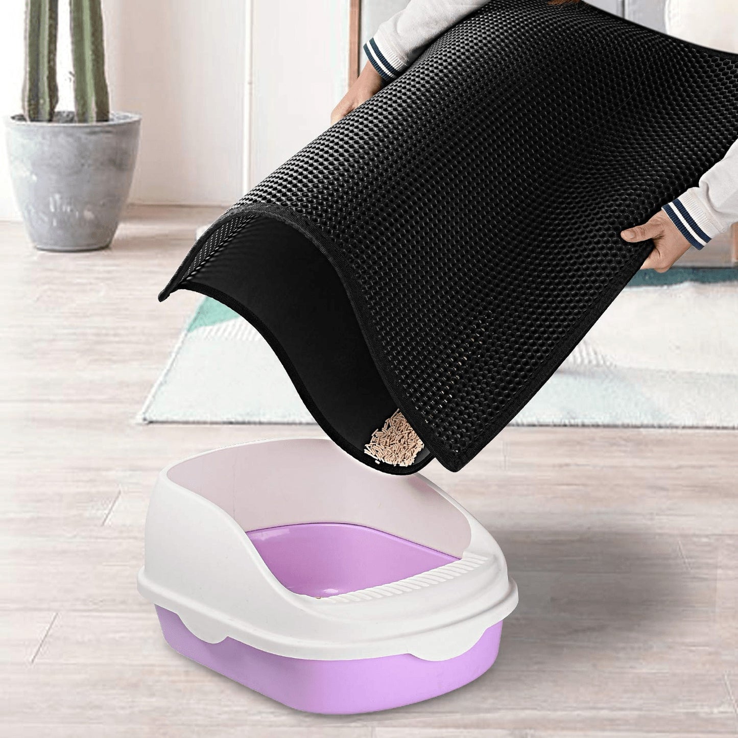 Honeycomb Cat Mat Traps Every Bit - EzPets Shop