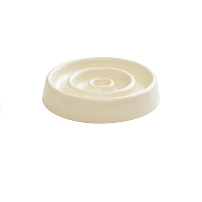 Anti-Gulping Ceramic Slow Feeder Bowl – Prevents Choking - EzPets Shop