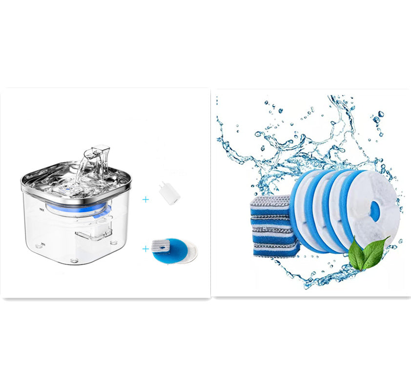 Stainless Smart Water Fountain for Pets - EzPets Shop