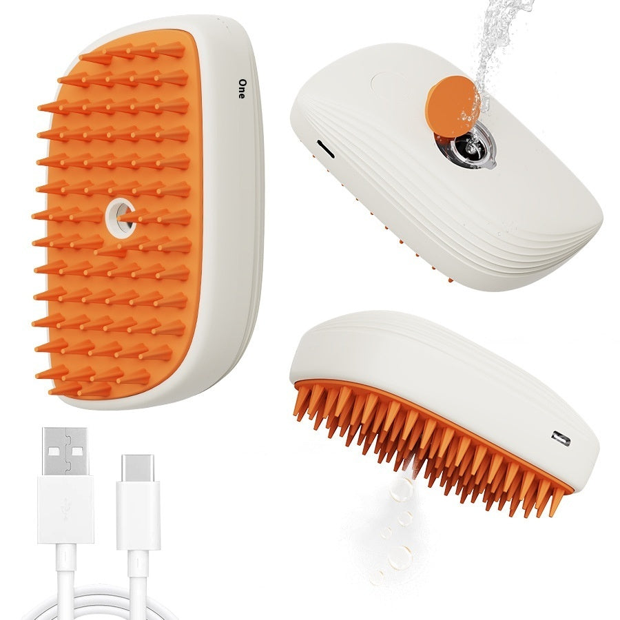 Steam Grooming Brush – Detangle, Relax, Recharge - EzPets Shop