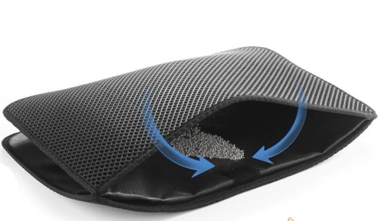 Double-Layer Mat Keeps Floors Litter-Free
