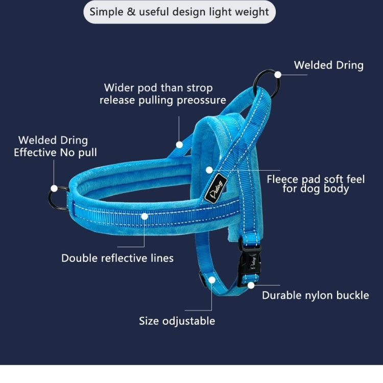 No-Pull Harness with Padded Leash - EzPets Shop