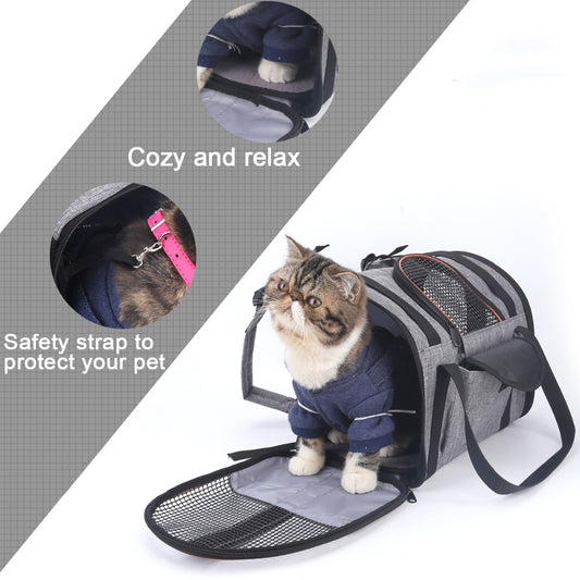Foldable Pet Seat – Ride Safe, Travel Easy! - EzPets Shop