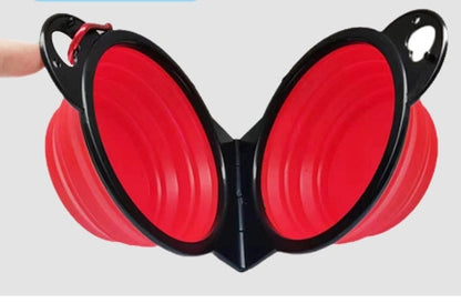 Portable Silicone Dog Bowl – Foldable & Lightweight for Travel - EzPets Shop