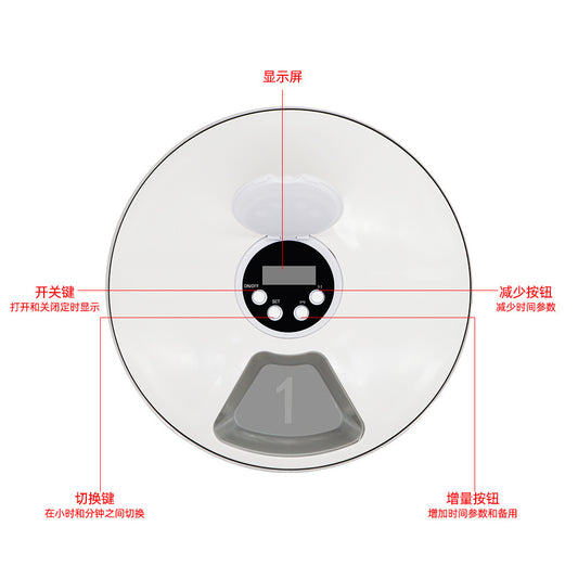 Auto Timer Feeder – Feed with Precision - EzPets Shop