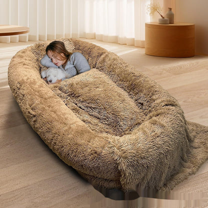 Cozy Queen Bed Sofa – Snuggle with Your Pup - EzPets Shop