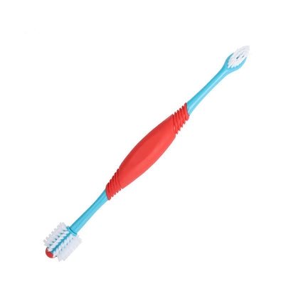360° Dog Toothbrush – Dual-Head, Non-Slip Grip - EzPets Shop