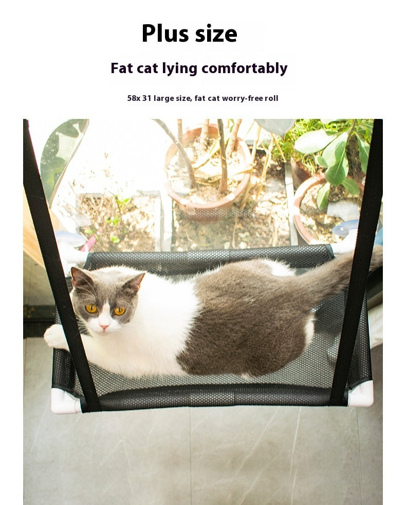 All-Season Cat Hammock – Window Nest & Rest - EzPets Shop