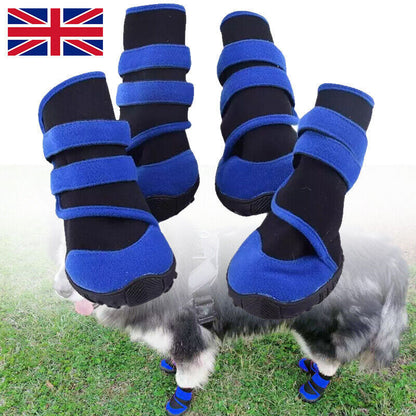 4-Pack Pet Boots – Waterproof & Paw-Protective - EzPets Shop