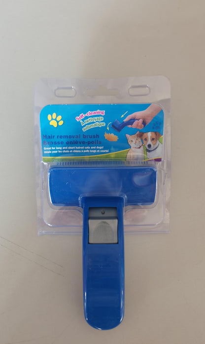 Pet Grooming Comb – Trim, Clean, Self-Cleaning Fun - EzPets Shop