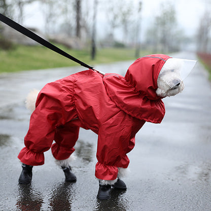 Teddy’s Rain Suit – Waterproof & Adorable - EzPets Shop