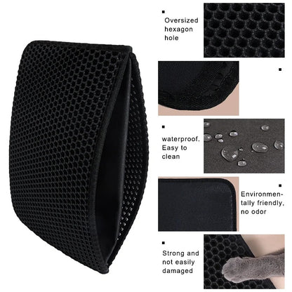 Double-Layer EVA Litter Pad – Keeps Floors Clean - EzPets Shop