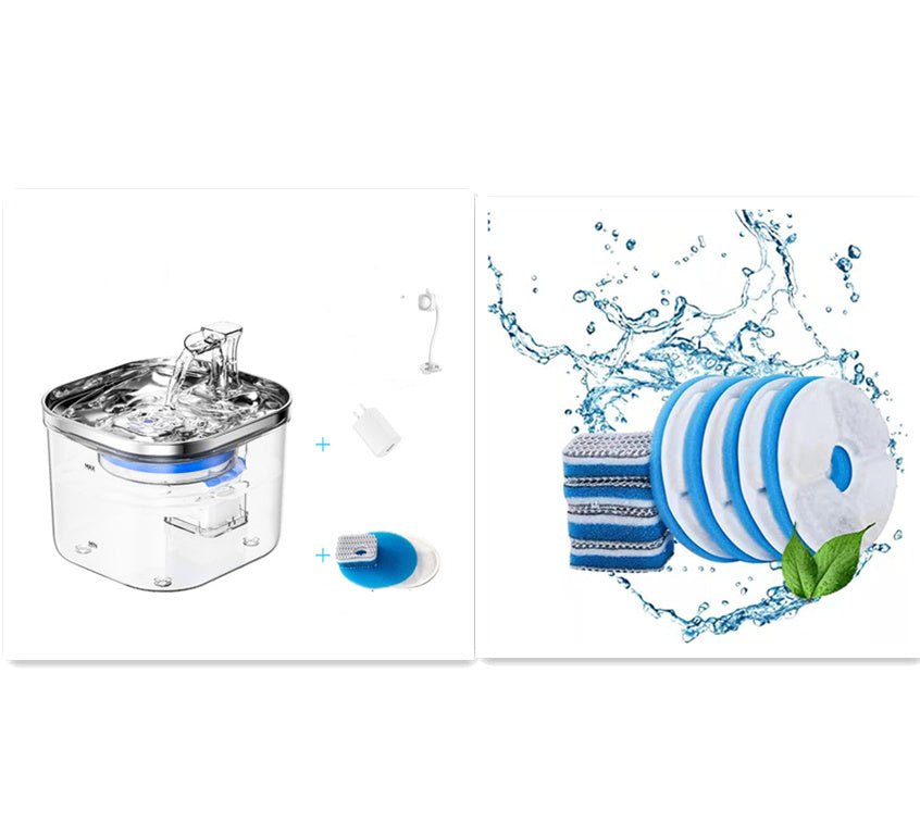 Stainless Smart Water Fountain for Pets - EzPets Shop