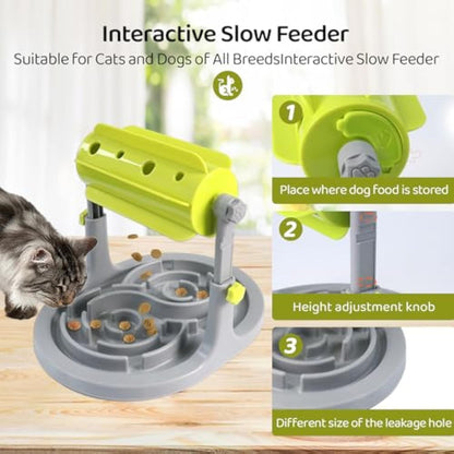 Smart Puzzle Bowl – Feed, Train & Entertain Pets - EzPets Shop