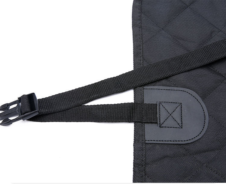 Pet Travel Hammock Seat Cover – Breathable Mesh with Zippers