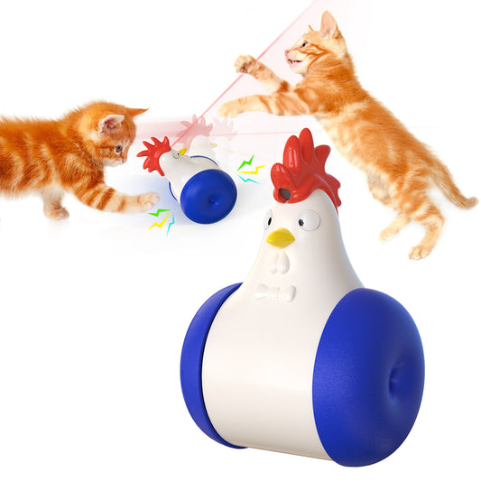 Sound-Activated Laser Cat Toy – Fun Tumbler Game - EzPets Shop