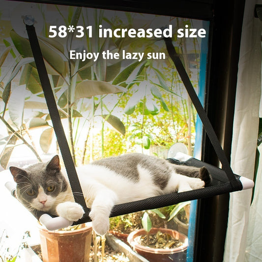 All-Season Cat Hammock – Window Nest & Rest - EzPets Shop