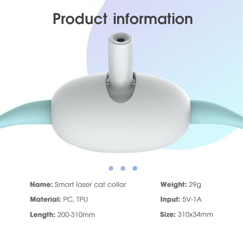 USB Laser Cat Collar – Smart Play for Active Kittens - EzPets Shop