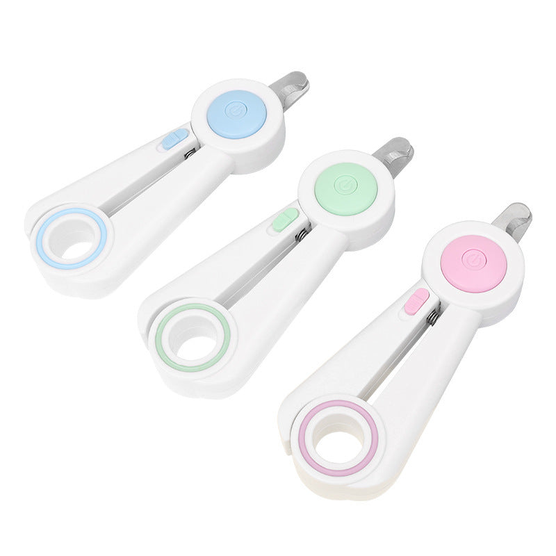 Pet Nail Clippers – LED Light for Safe Trims - EzPets Shop