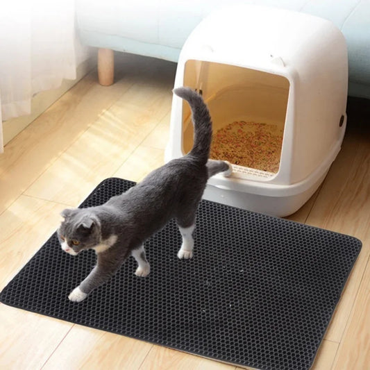 Double-Layer EVA Litter Pad – Keeps Floors Clean - EzPets Shop