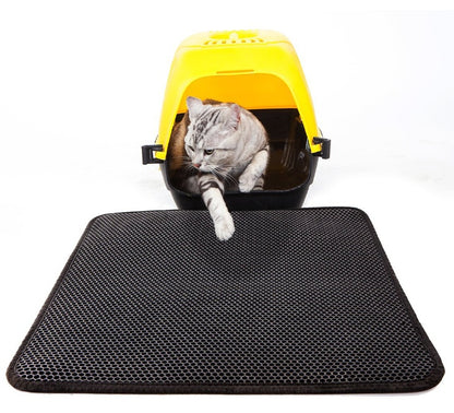 Double-Layer Mat Keeps Floors Litter-Free - EzPets Shop