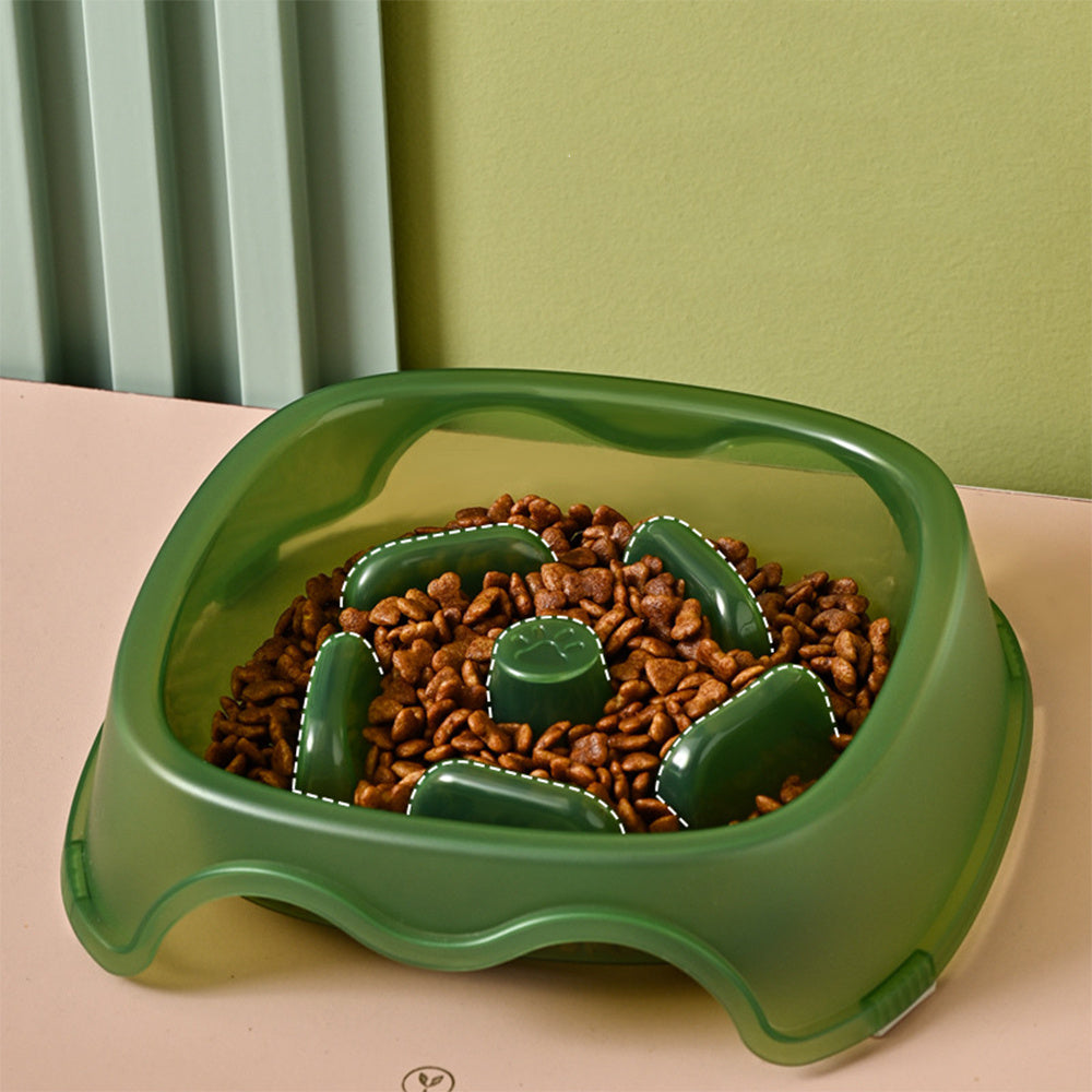Anti-Choke Bowl for Calm, Safe Pet Mealtimes - EzPets Shop