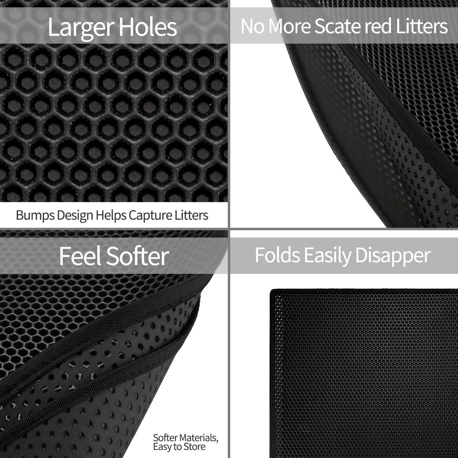 Honeycomb Cat Mat Traps Every Bit - EzPets Shop