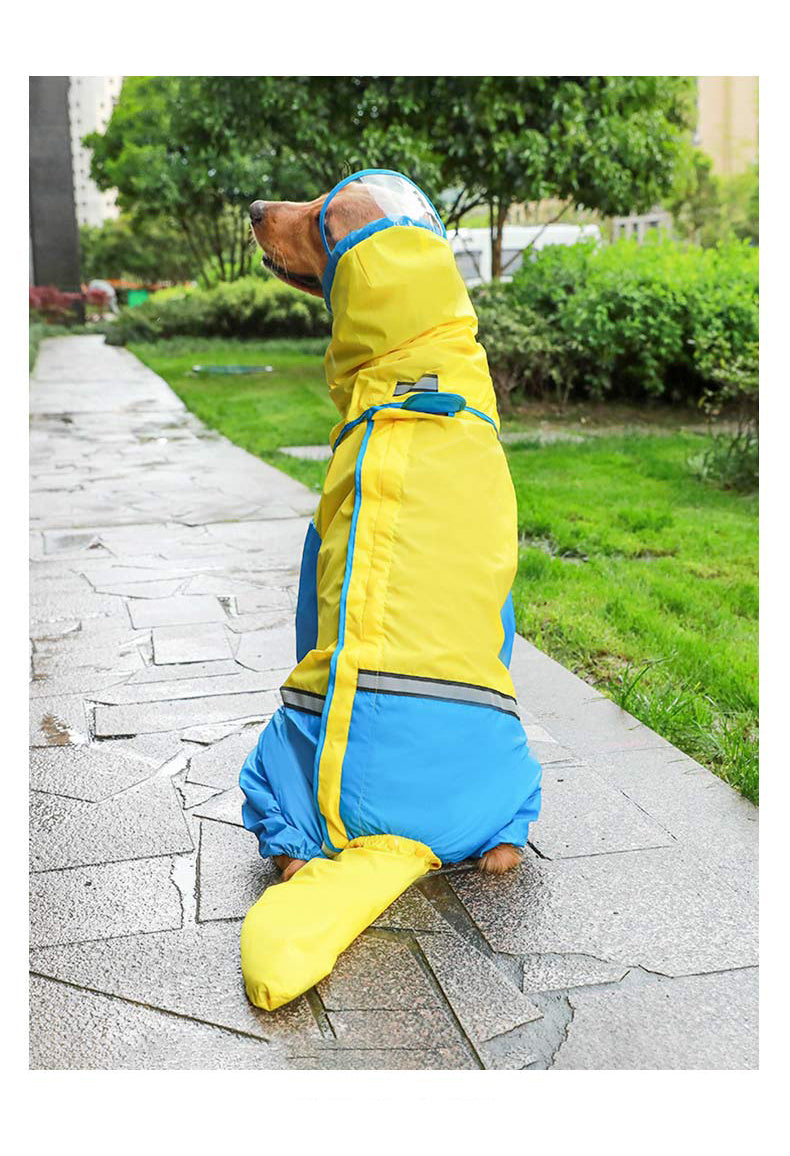 Rain-Ready Pup Jacket – Full Coverage Fun! - EzPets Shop