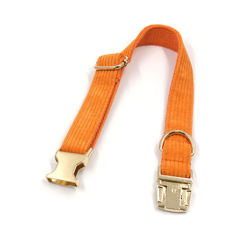 Corduroy Dog Collar – Soft, Strong, and Stylish - EzPets Shop
