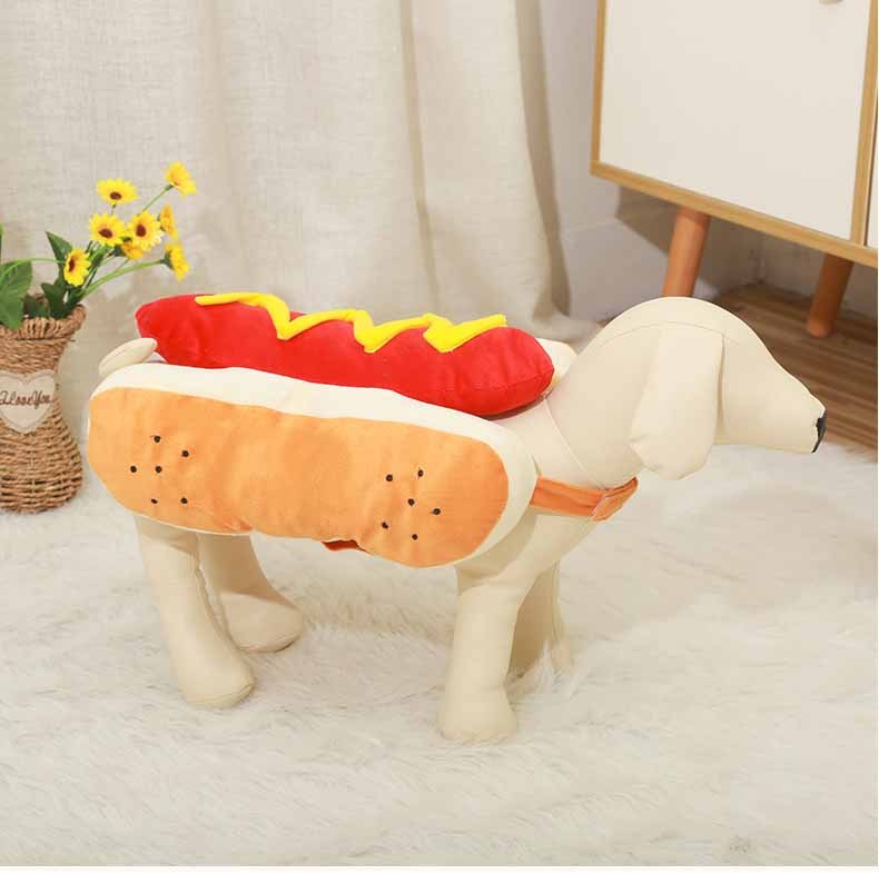 Hot Dog Costume – Hilarious Halloween Pet Outfit - EzPets Shop