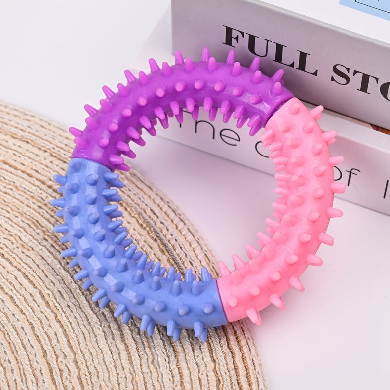 Rubber Chew Ring – Teething Relief for All Dogs - EzPets Shop