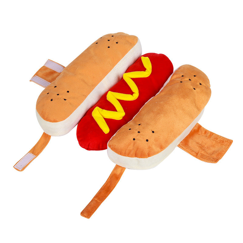 Hot Dog Costume – Hilarious Halloween Pet Outfit - EzPets Shop