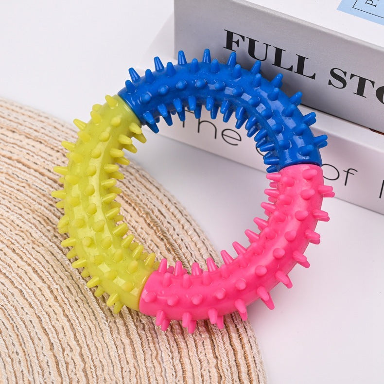 Rubber Chew Ring – Teething Relief for All Dogs - EzPets Shop