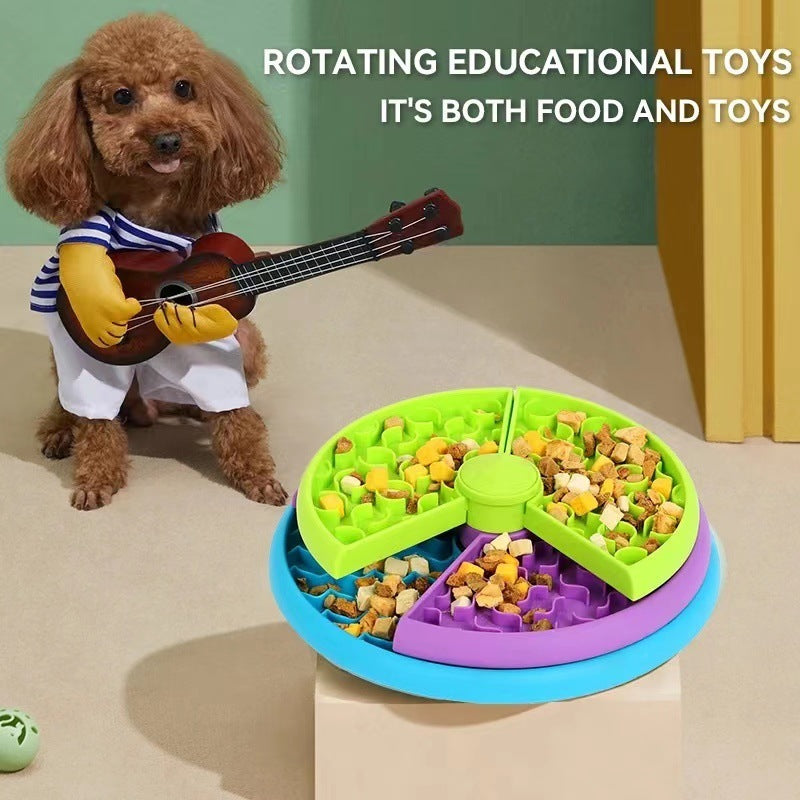 Anti-Choke Puzzle Bowl for Cats & Dogs - EzPets Shop