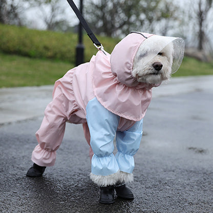 Teddy’s Rain Suit – Waterproof & Adorable - EzPets Shop